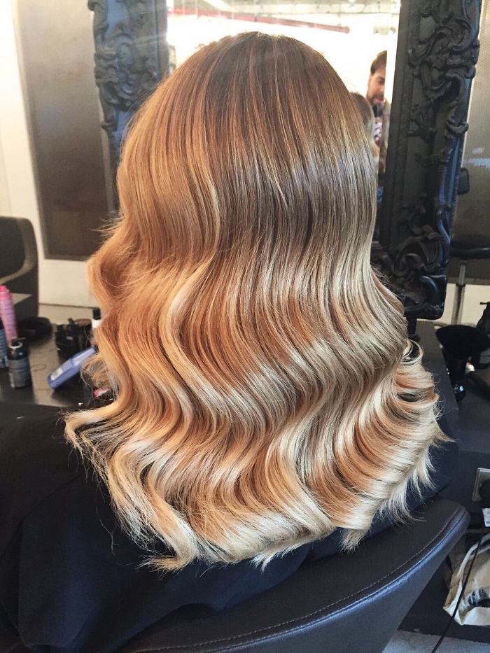 Balayage At Live True Nine Elms Why We Love It London Balayage Nine Elms Blonde And Wavy Dry By Paco At Live True London Vauxhall Hair Salon